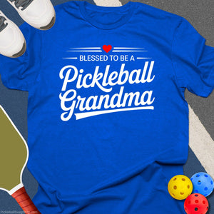 Blessed Pickleball Grandma T-Shirt