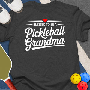 Blessed Pickleball Grandma T-Shirt