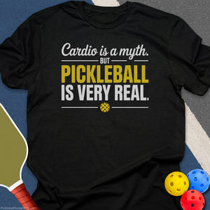 Cardio Is a Myth T-Shirt - Black