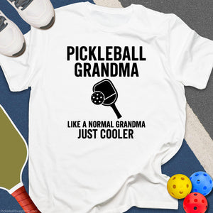 Cool Pickleball Grandma T-Shirt