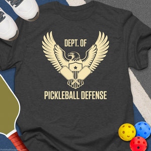 Dept. of Pickleball Defense T-Shirt