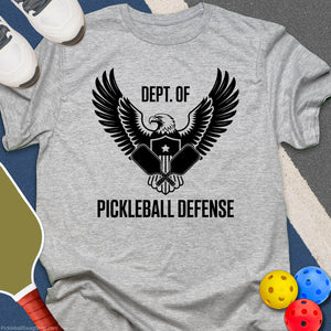 Dept. of Pickleball Defense T-Shirt