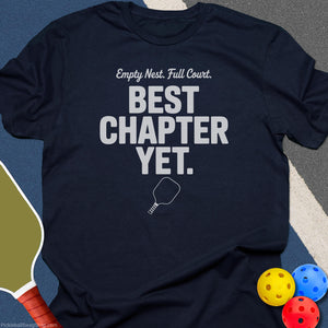Empty Nest Full Court T-Shirt - Navy