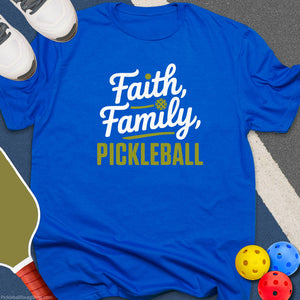 Faith Family Pickleball T-Shirt