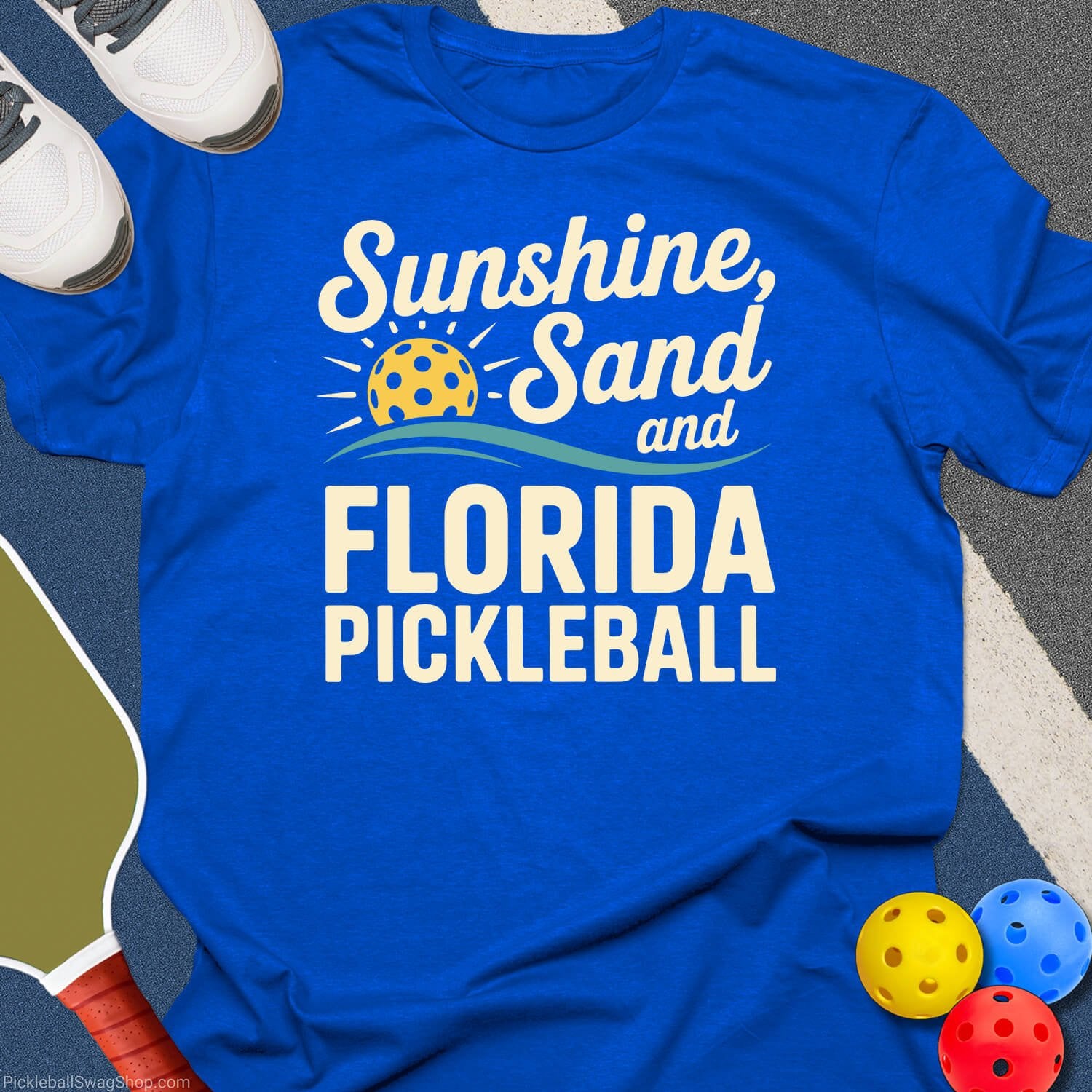 Florida Pickleball Sunshine T-Shirt