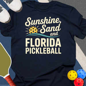 Florida Pickleball Sunshine T-Shirt