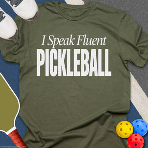 Fluent Pickleball Player T-Shirt