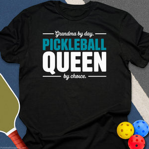 Grandma By Day Pickleball T-Shirt