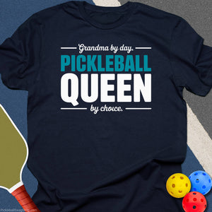 Grandma By Day Pickleball T-Shirt