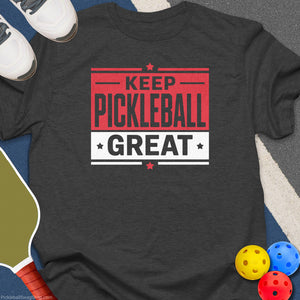Keep Pickleball Great USA T-Shirt