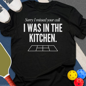 Kitchen Time Pickleball T-Shirt