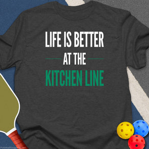 Kitchen Line T-Shirt - Dark Heather