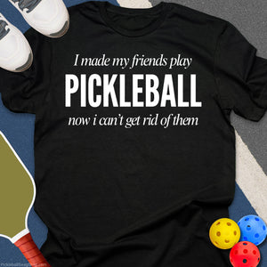 Friends Hooked on Pickleball T-Shirt