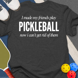 Friends Hooked on Pickleball T-Shirt