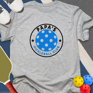 Papa's Pickleball Club T-Shirt