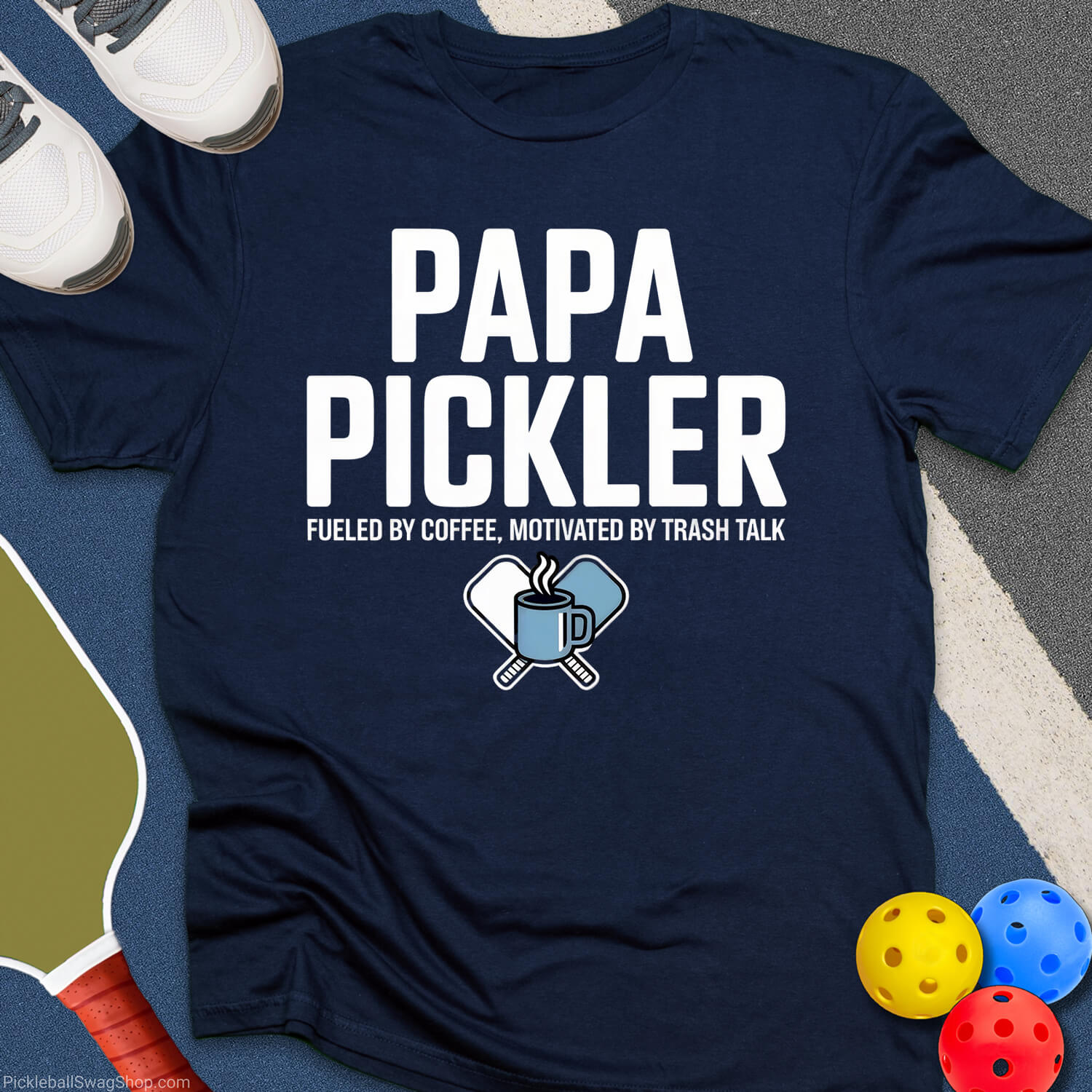 Papa Pickler Coffee T-Shirt