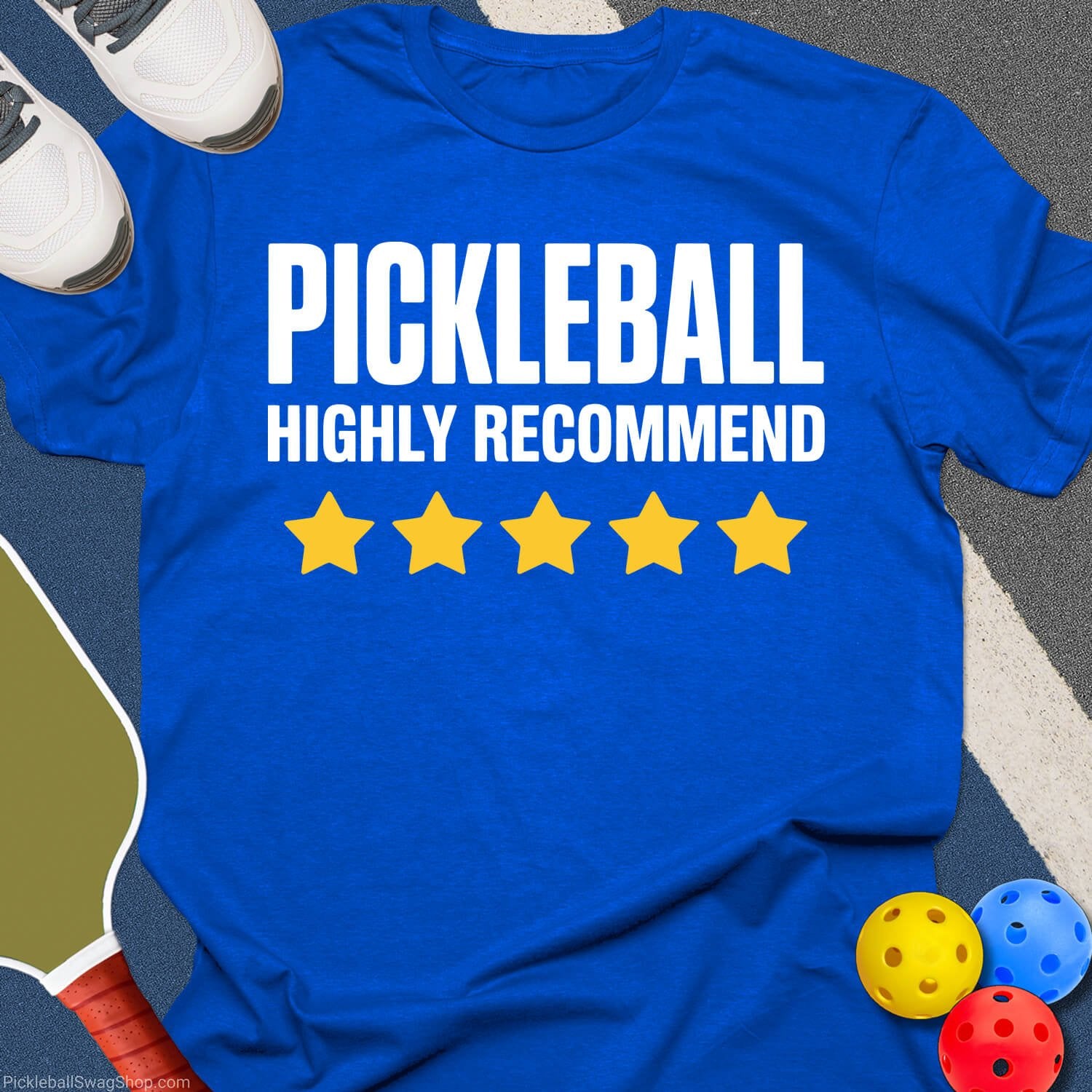 5 - Star Pickleball Humor T-Shirt