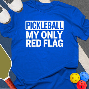 Red Flag Rally Pickleball T-Shirt