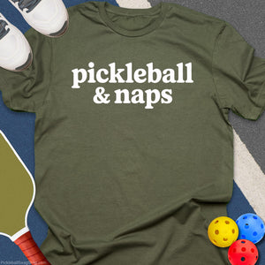 Pickleball and Naps T-Shirt