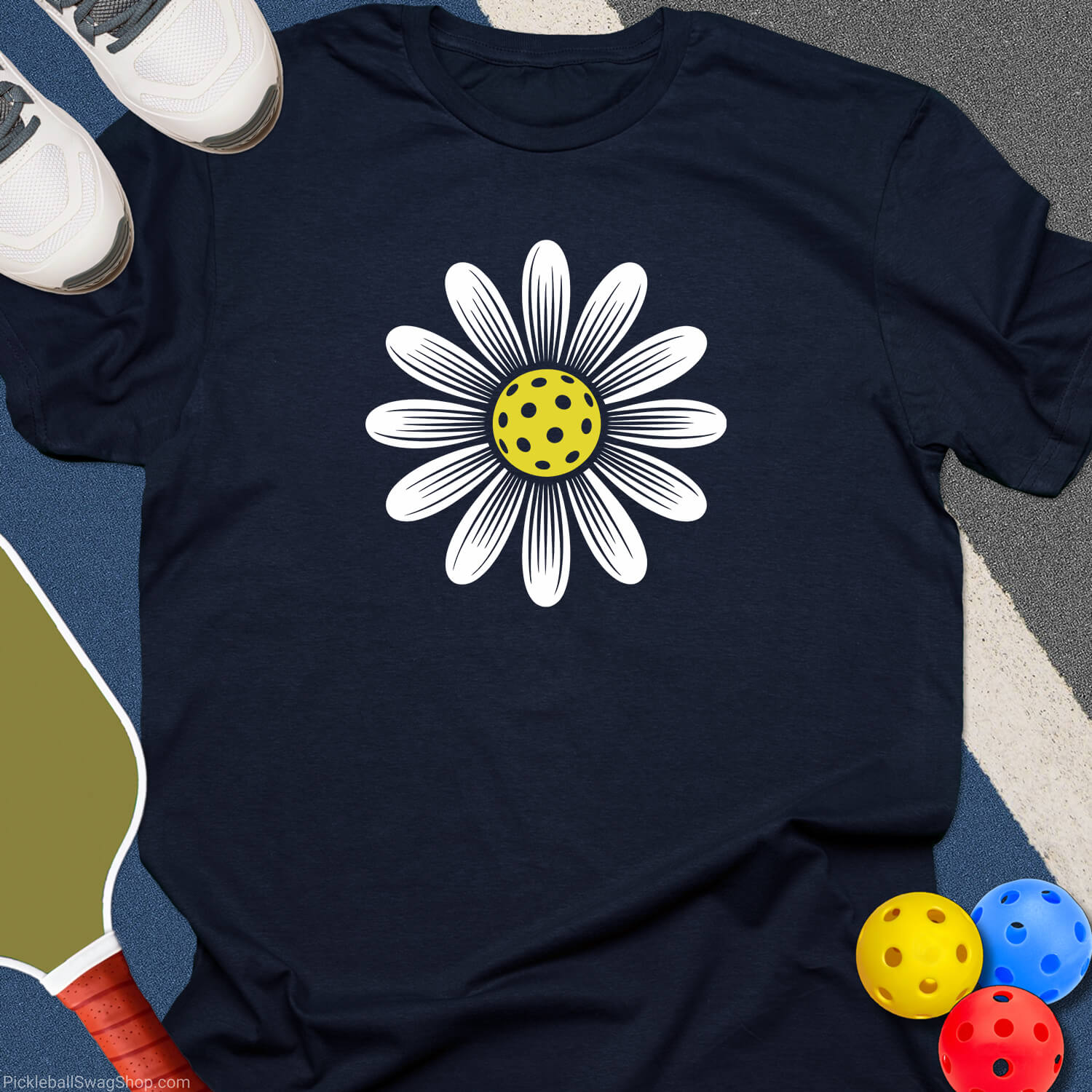 Pickleball Daisy T-Shirt