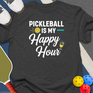 Happy Hour Pickleball T-Shirt