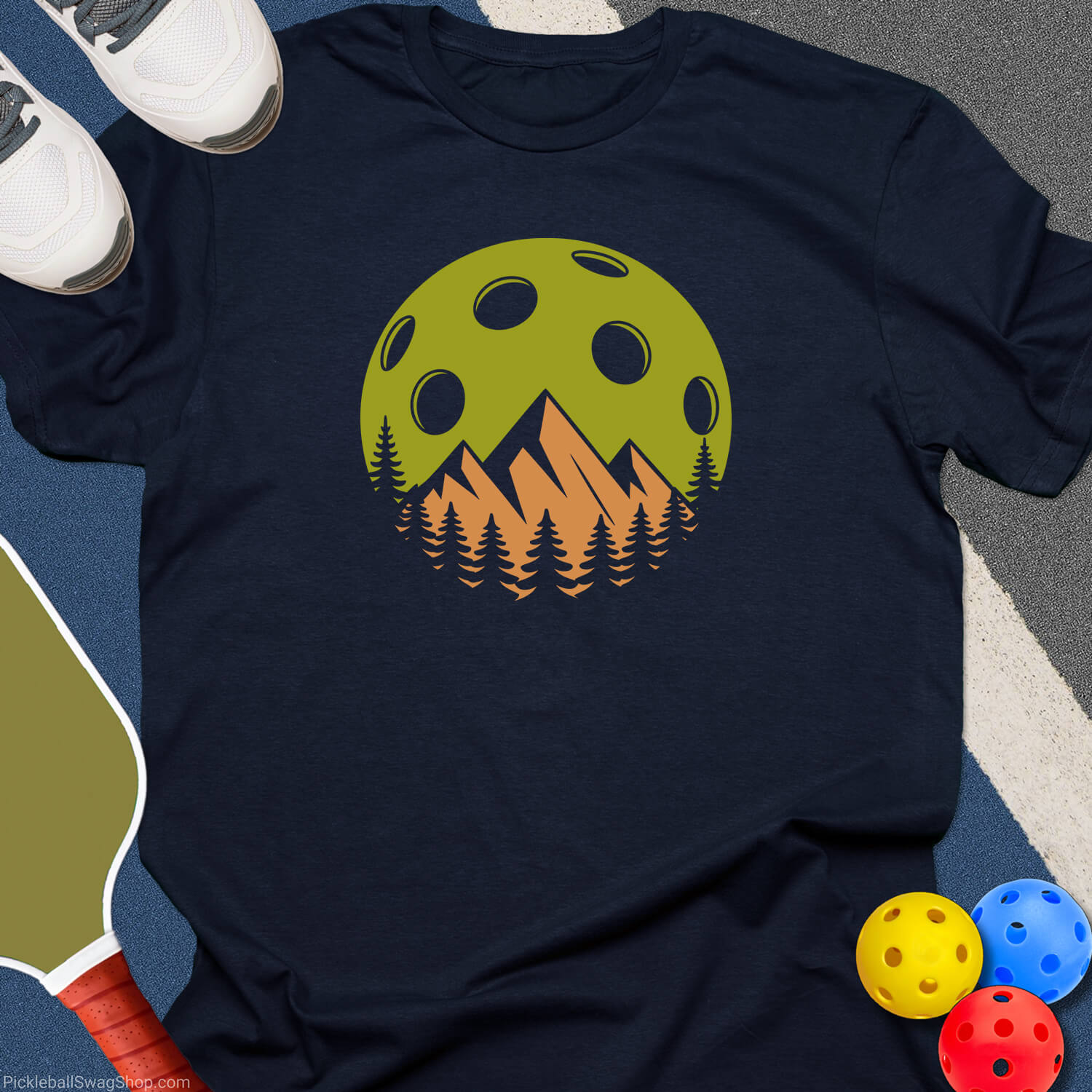 Pickleball Mountain T-Shirt