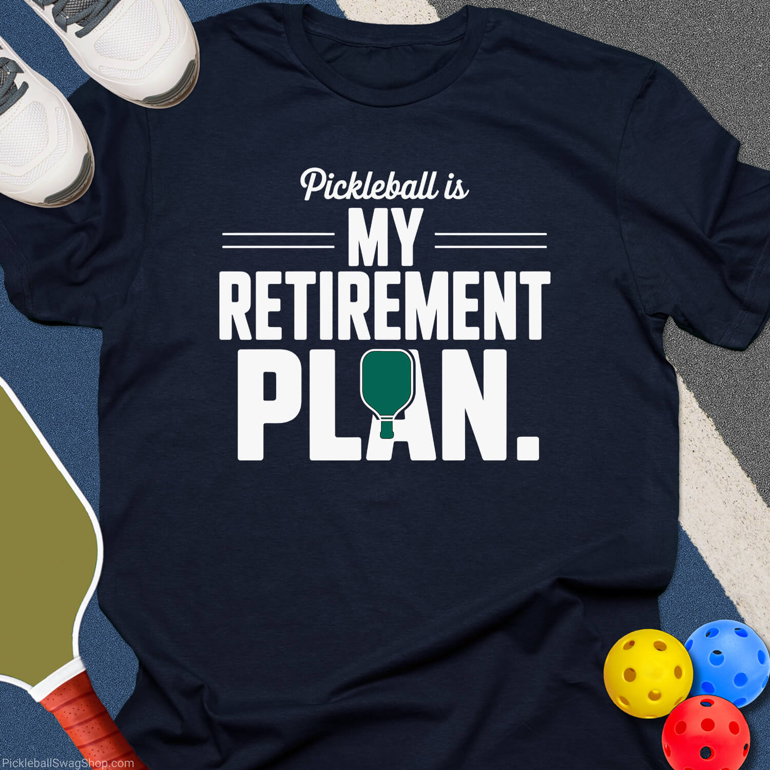 Pickleball Retirement T-Shirt