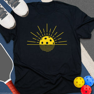 Pickleball Sunset T-Shirt