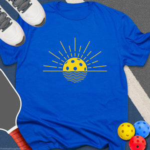Pickleball Sunset T-Shirt