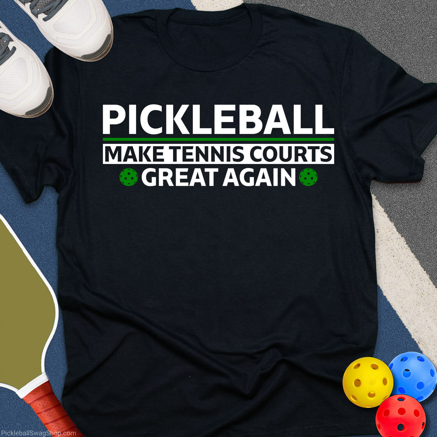 Tennis Courts Great Again T-Shirt