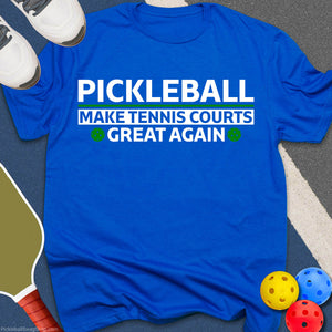 Tennis Courts Great Again T-Shirt