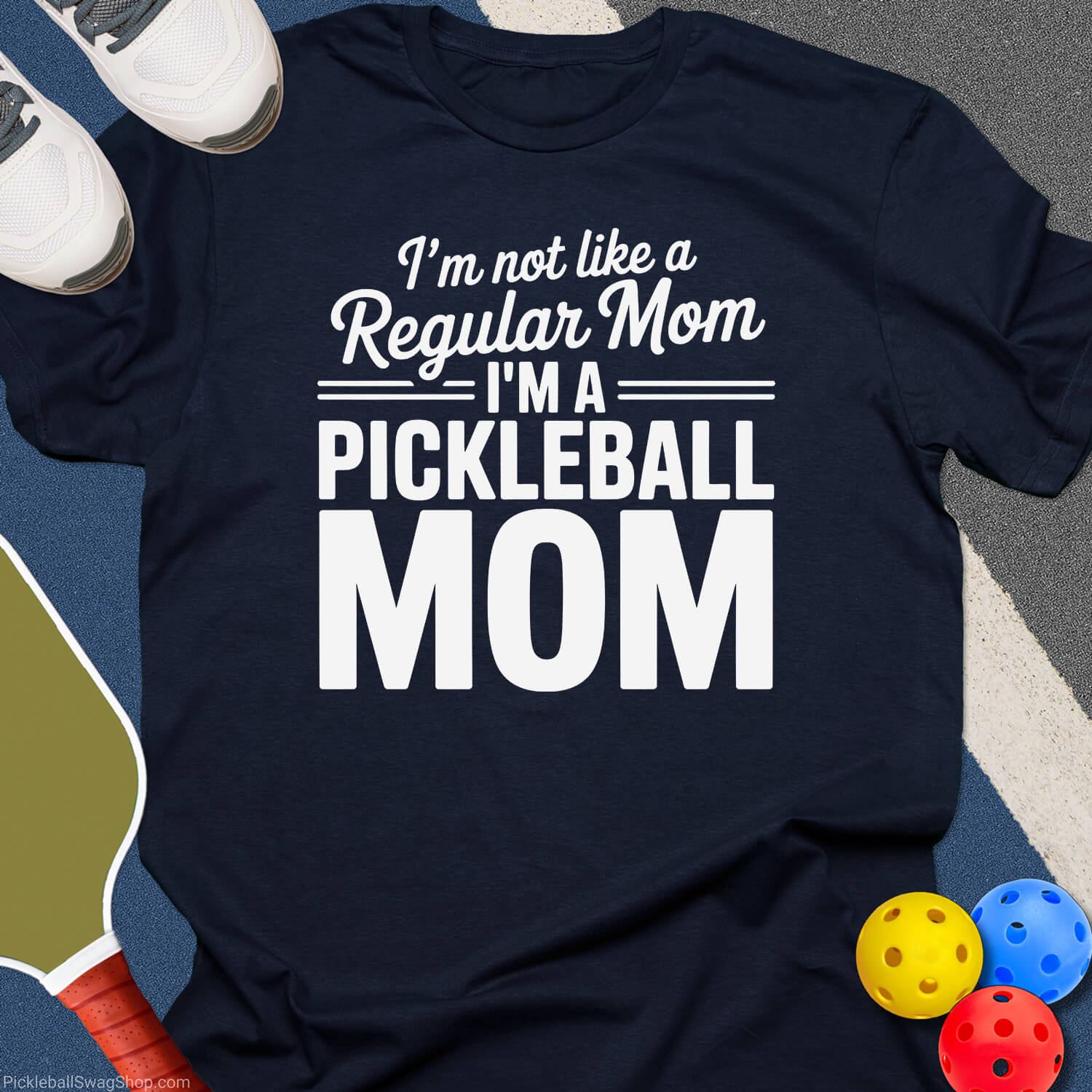 Pickleball Mom Energy T-Shirt