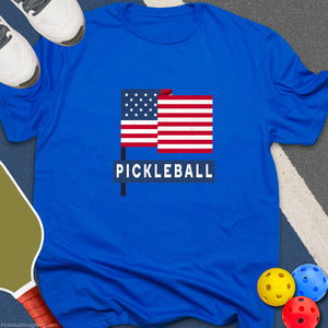 Pickleball Flag T-Shirt