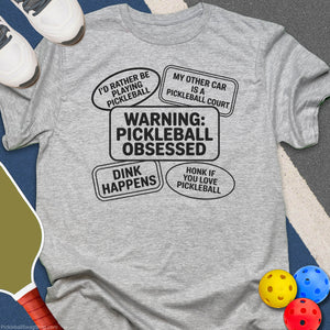 Pickleball Obsessed Daily T-Shirt