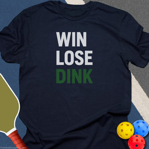 Win Lose Dink T-Shirt - Navy