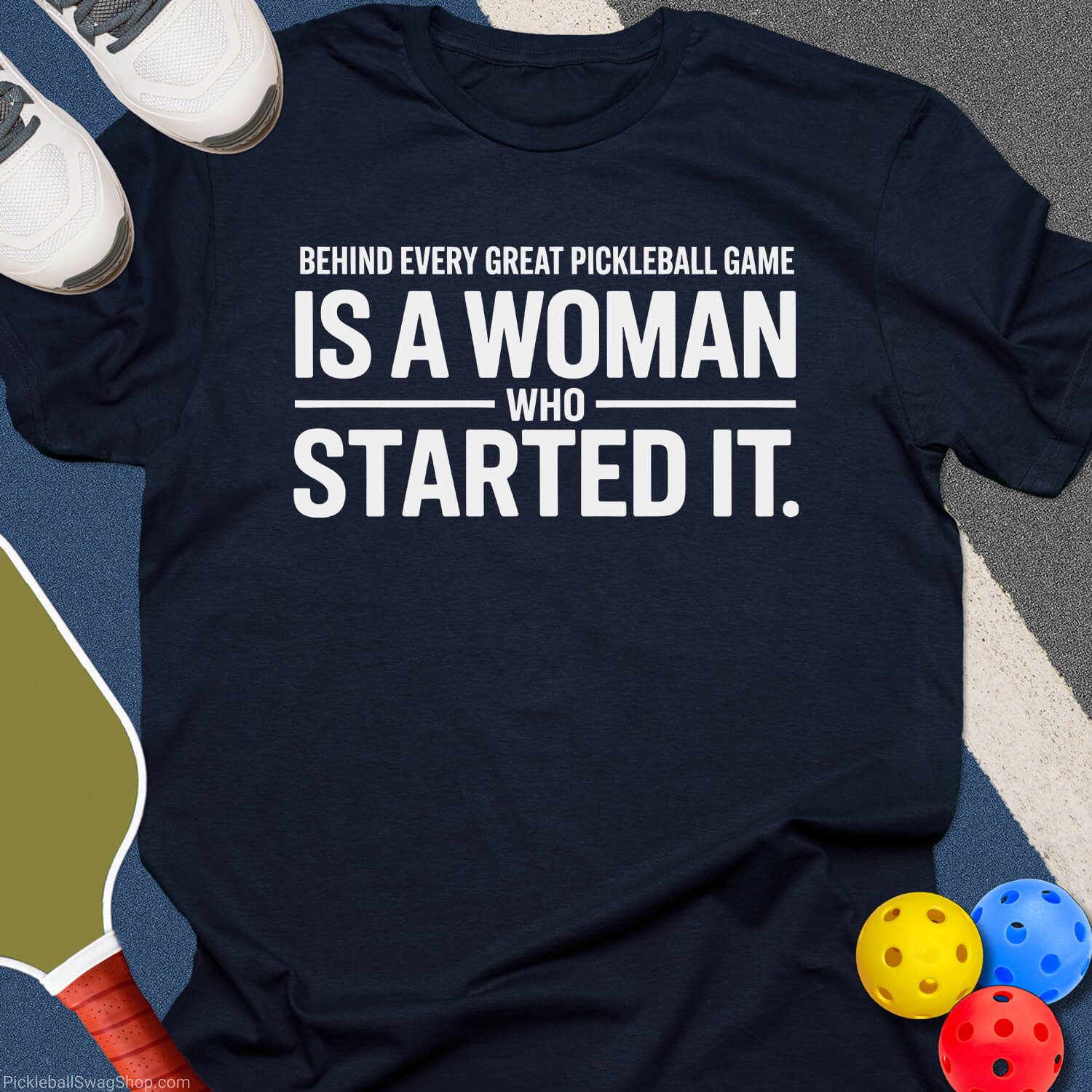 Great Pickleball Woman T-Shirt