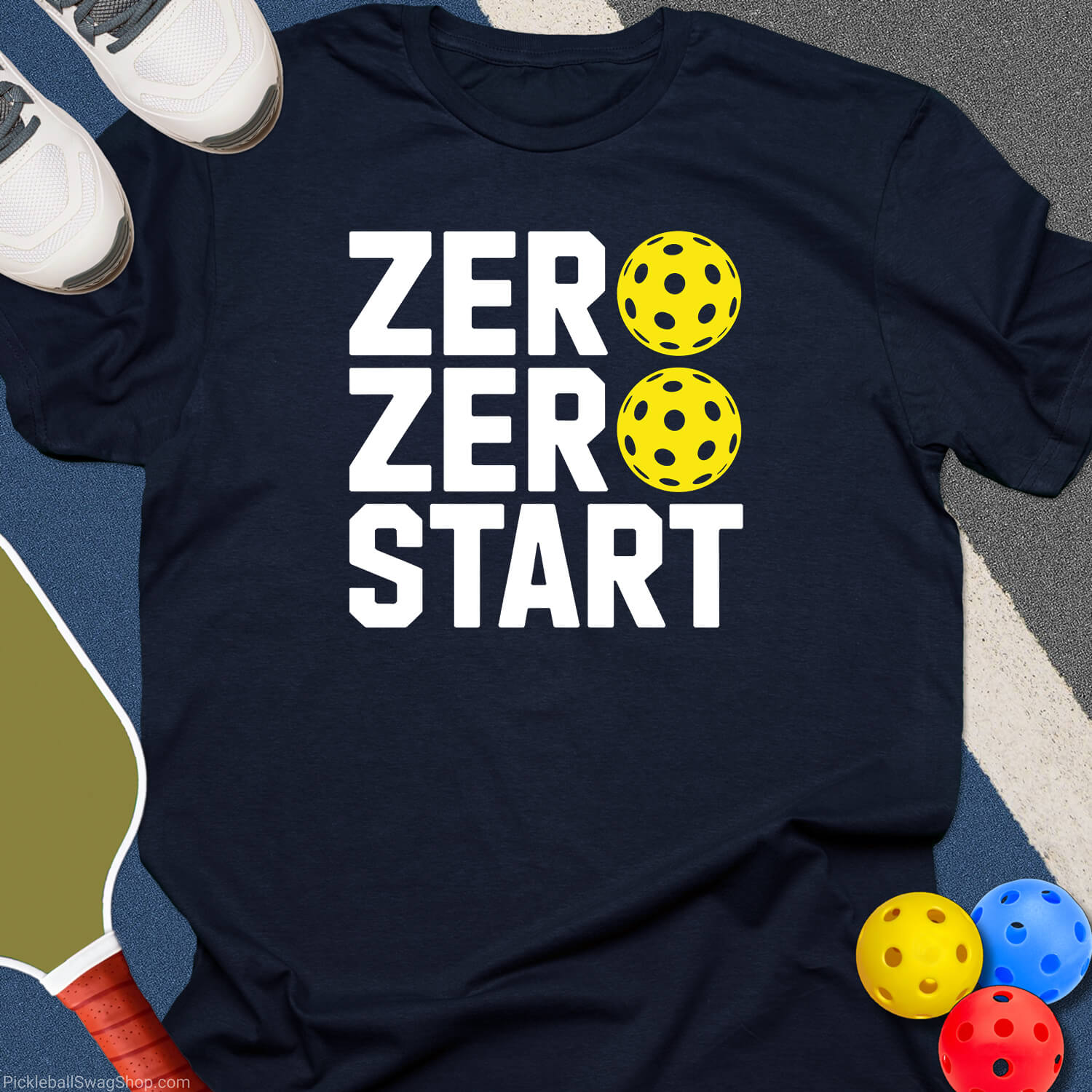 Zero Zero Start Pickleball T-Shirt