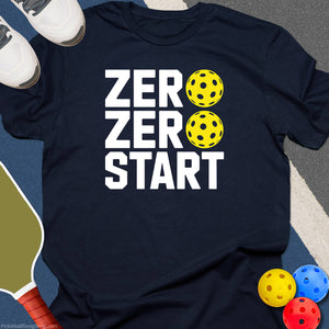 Zero Zero Start Pickleball T-Shirt