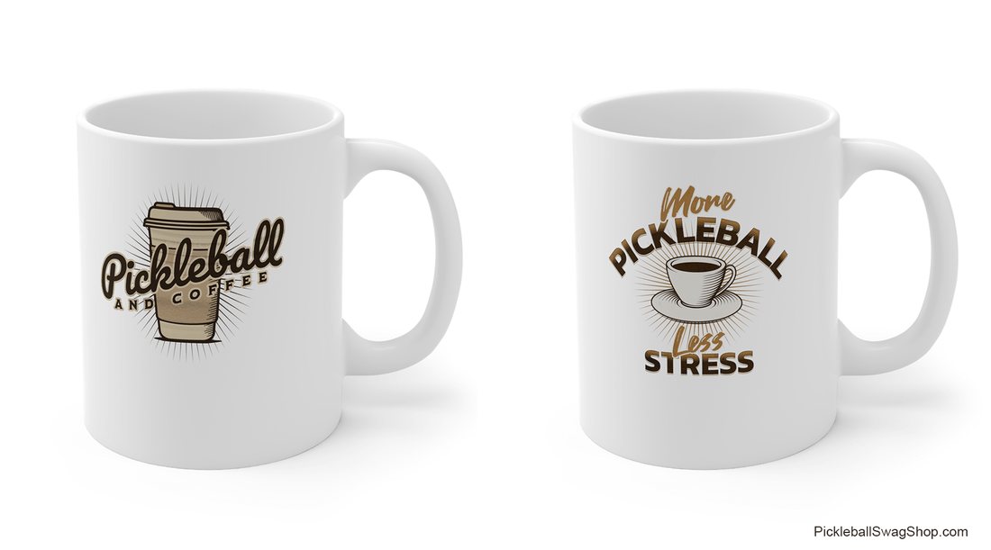 pickleball personalized mugs