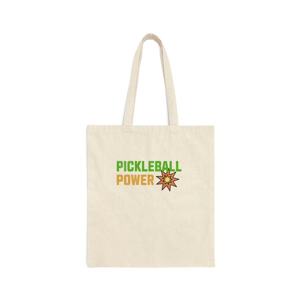 Pickleball Power Dual-Sided Tote Bag