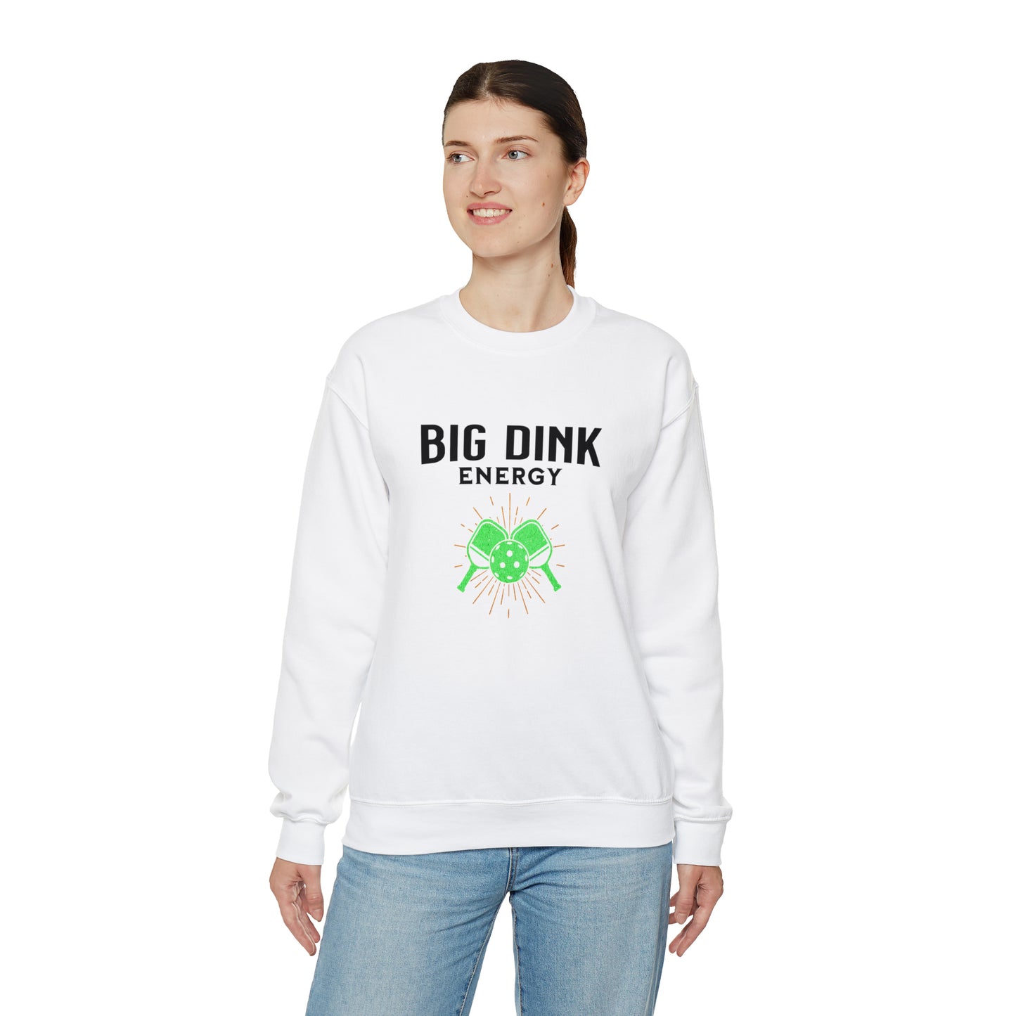 Big Dink Energy Pickleball Crewneck Sweatshirt