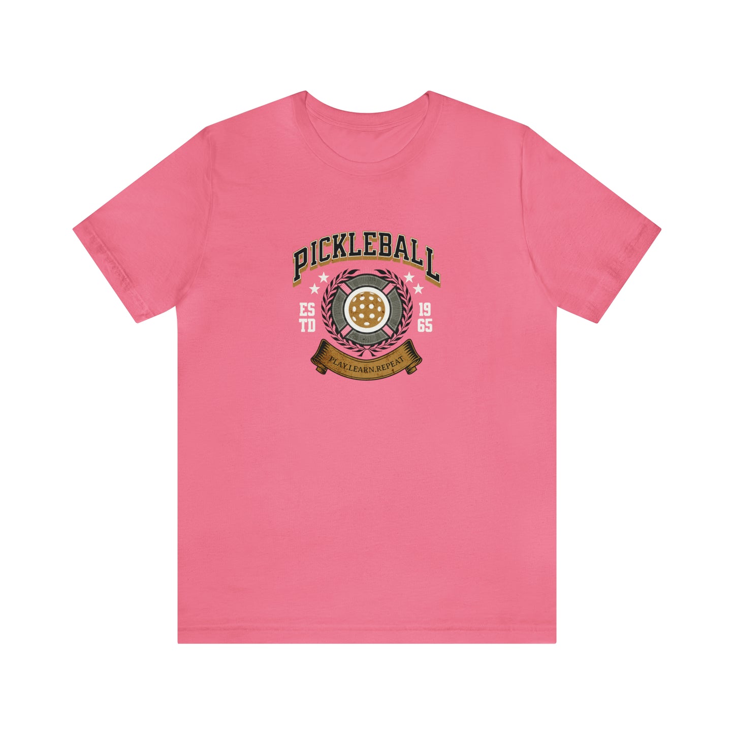 Pickleball T-Shirt: Play, Learn, Repeat