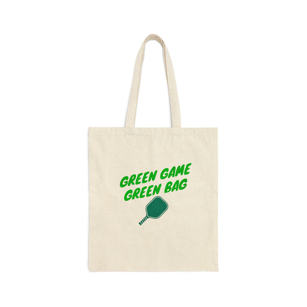 Green Game, Green Bag: Pickleball Enthusiast Tote