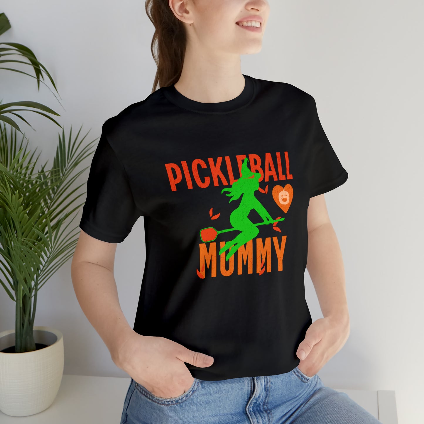 Pickleball Mummy Halloween T-Shirt