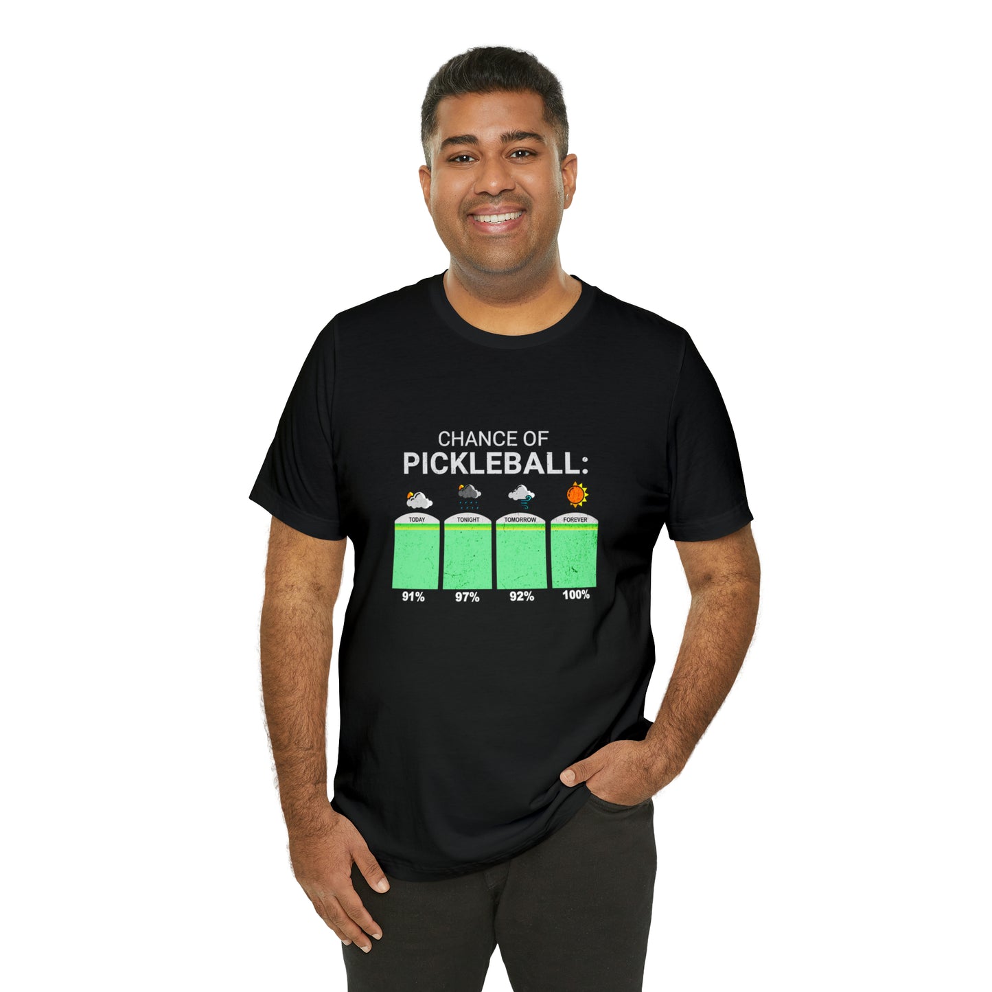 Chance of Pickleball Cotton T-Shirt