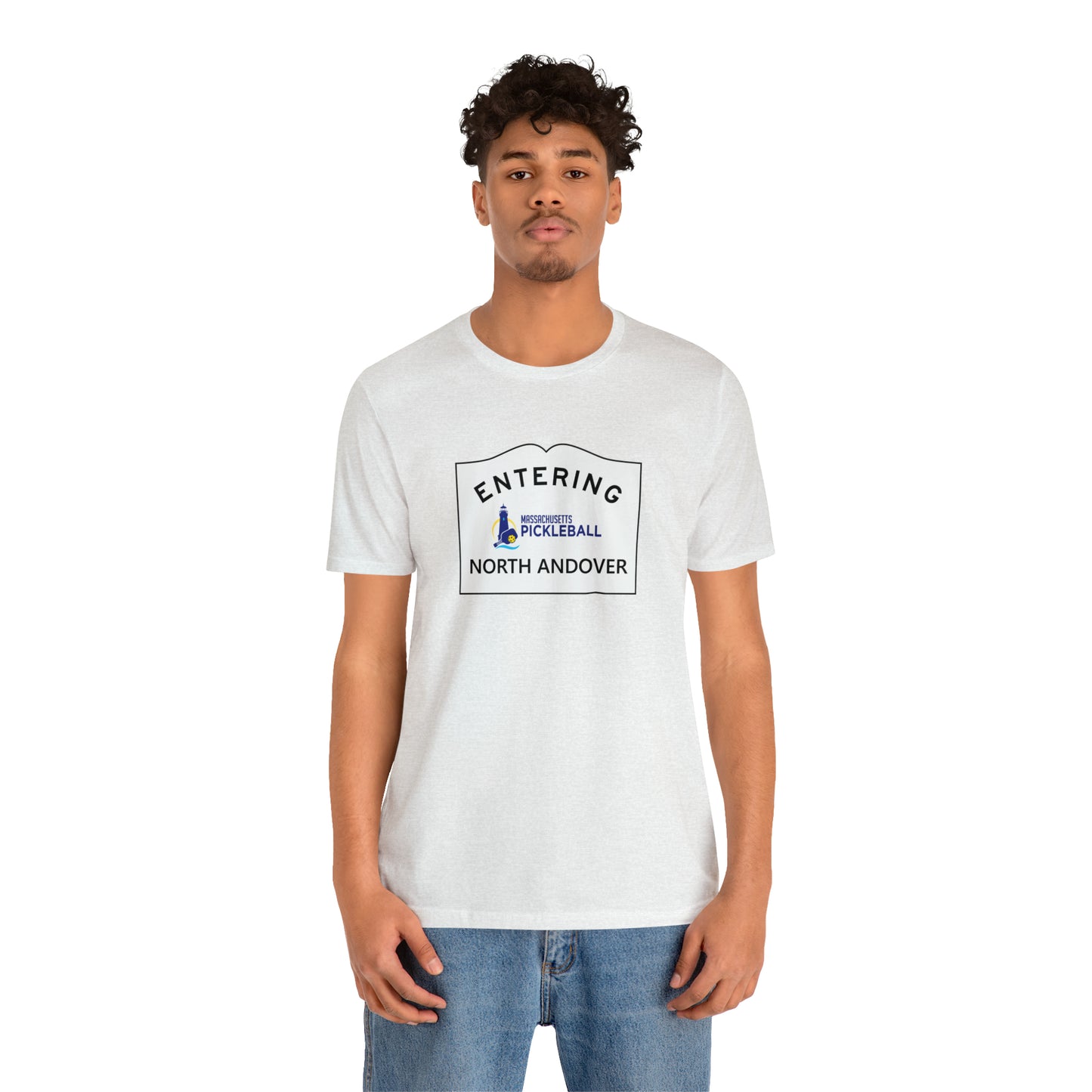 North Andover, Mass Pickleball Short Sleeve T-Shirt