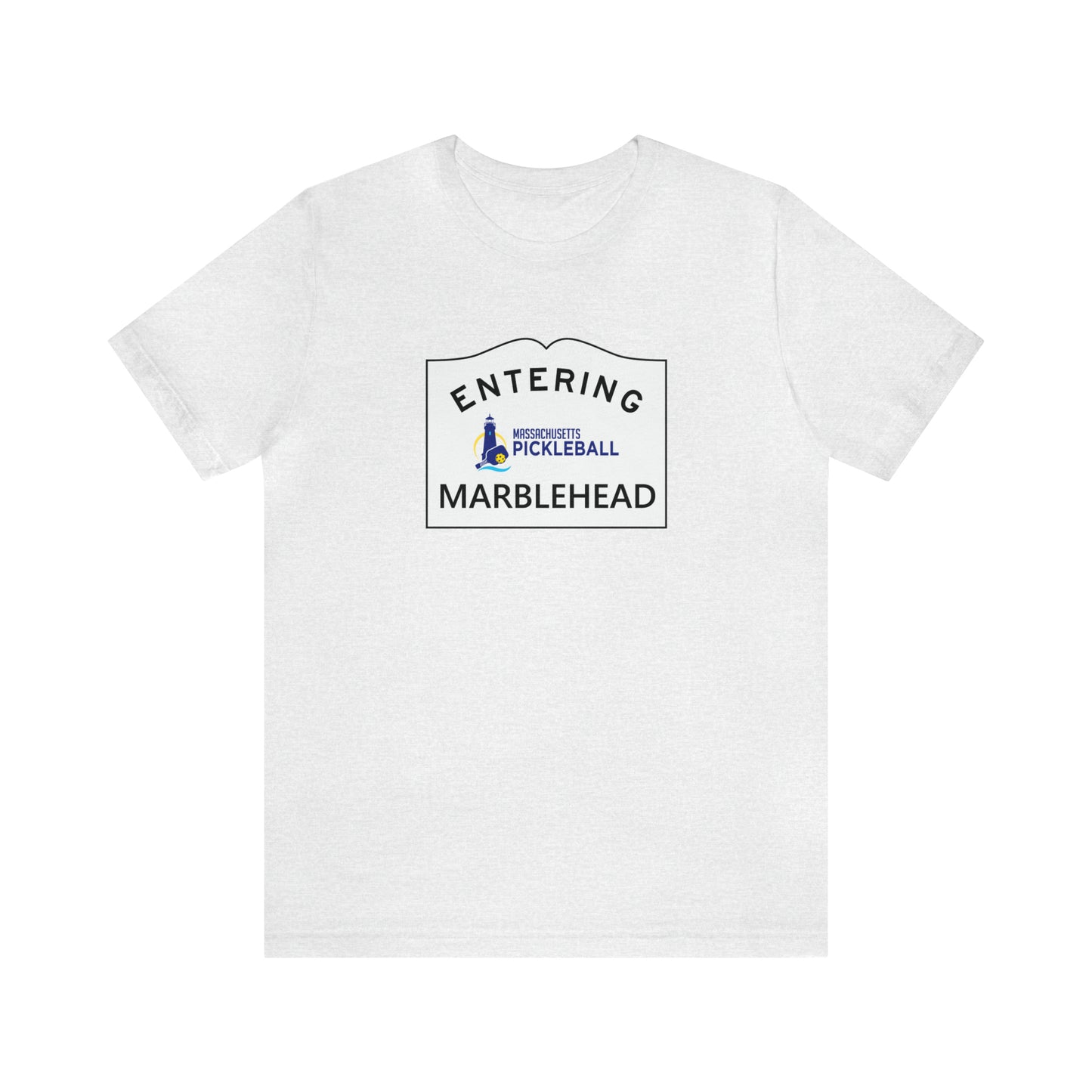 Marblehead, Mass Pickleball Short Sleeve T-Shirt