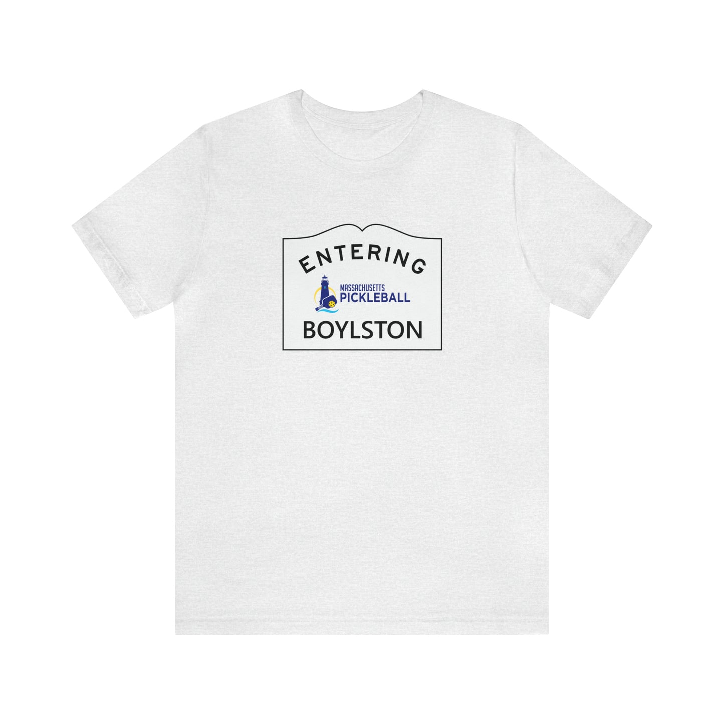 Boylston, Mass Pickleball Short Sleeve T-Shirt
