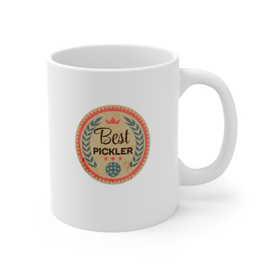 Best Pickler Pickleball - Ceramic Coffee Mug