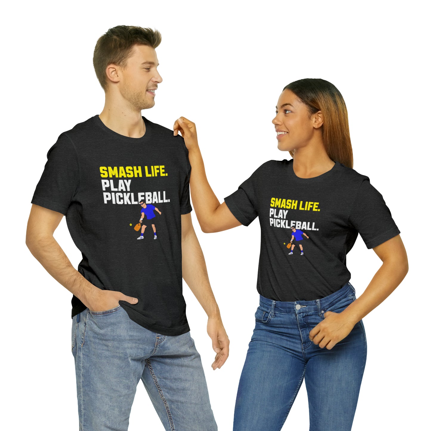 Smash Life, Play Pickleball T-Shirt